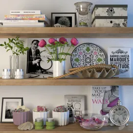 Shelf decor